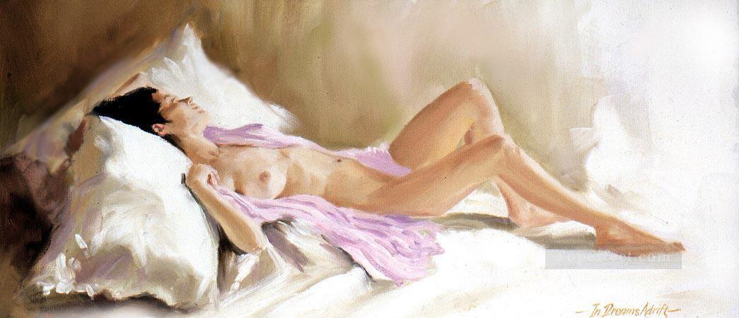 nd051eD impresionismo desnudo femenino Pintura al óleo